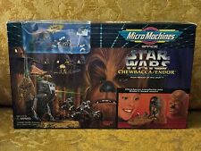 1995 Star Wars Micro Machines Chewbacca/Endor Transforming Action Set NIB picture