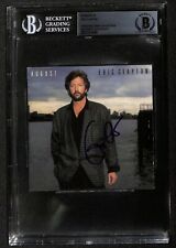 Eric Clapton of Cream Guitar Legend August In-Person Signed CD Jacket BECKETT picture