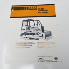 Case 850B Hydraulic Tilt Dozer Sales Brochure 1980 Specifications Photos picture