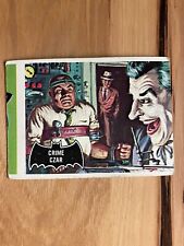 1966 Topps Batman Card #10 Error Miscut Joker picture