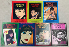 Modesty Blaise First American Edition Series 1981 #1-#7 Peter O'Donnell picture