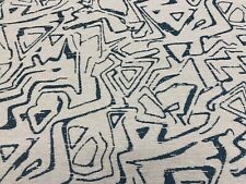 Kravet Mid Century Modern Abstract CRYPTON Marine Uphol Fabric 2.90 yds 34955-5 picture
