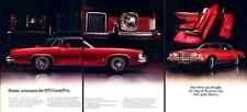 1973 Pontiac Grand Prix Folder Brochure Advertisement Print Art Car Ad D157 picture