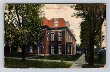 Kenton OH-Ohio, Masonic Temple, Antique Vintage Souvenir Postcard picture