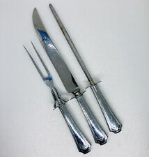 Vintage Royal Brand Sharp Cutter 3 Piece Cutlery Set Stainless Sheffield 30 picture