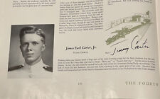 1947 Lucky Bag Yearbook Signed by Former President Jimmy Carter US Naval Academy picture