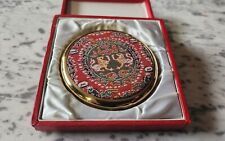 Shinkodo Works Zenza Bronica Vintage Japanese Ladies Cosmetic Compact w/ Mirror picture