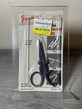 VTG Penn Mini Sharp Scissors 3” Silver - Foldable/ New In Package  Style 569 picture