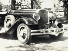Si Photograph Early Hudson Convertible Automobile At Car Show Circa 1950-60's  picture
