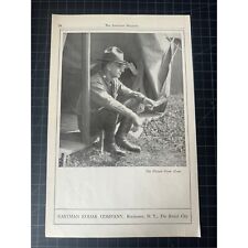Rare Antique 1918 Kodak Film WWI Print Ad picture