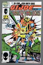 GI Joe and the Transformers #1 Marvel Direct 1987 NM+ 9.6 picture