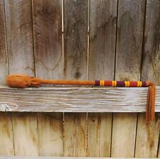 Cheyenne-Authentic Native American-Handmade Beaded Leather Drum Beater picture