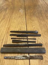 Vintage Lot Of Metal Gouges, Punches, Chisels picture