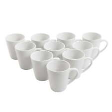 Gibson Home Everyday Round White 12oz Mug, Set of 10 picture