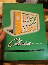 Vintage 1956 Chlorine Handbook Diamond alkali Company Cleveland Ohio Rare picture