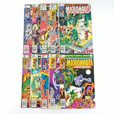 The Micronauts #20-29 VF-VF/NM Newsstand Lot 1980 Marvel 21 22 23 24 25 26 27 28 picture