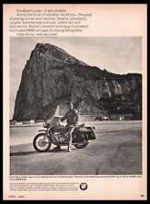 1966 BMW R 60 Motorcycle print ad /mini poster/photo-Original Vintage 1960s picture