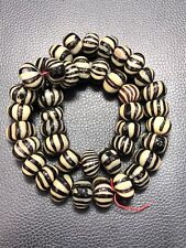 African Vintage Fancy Glass Trade Beads, Genuine Candy Glass Beads Strand picture