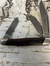 Bowen Thompson Center Rosewood Long Pull Large Stockman Pocket Knife  picture