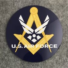 Masonic U.S. Air Force Car Auto Emblem (MAS-AF) picture