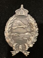 GERMAN REICH,WWI,BADGE FOR MILITARY PILOTS,SIZE 72 x 45mm INST.27-1-1913 picture