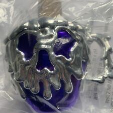 Limited Disney's 100th Anniversary Snow White Poison Apple Mug Purple Silver New picture