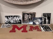 c1930s Edison High School Minneapolis Basketball Team Game Photos Letter Patches picture