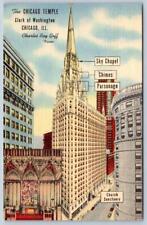 1940's THE CHICAGO TEMPLE SKY CHAPEL CHIMES PARSONAGE PASTOR CHARLES RAY GOFF picture
