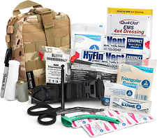 Complete IFAK Kit Tactical EMS Trauma Medic Fully Stocked MOLLE SOF Tourniquet picture