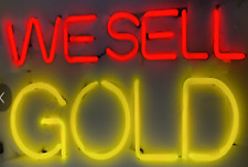 We Sell Gold Neon Light Sign 17