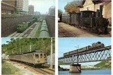 TRAINS, LOCOMOTIVES, RAILWAY TRANSPORT 1000 MODERN POSTCARDS IN BOX (L2401) picture
