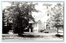 c1910's Methodist Episcopal Church Elmwood Wisconsin WI RPPC Photo Postcard picture