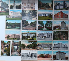 25 Antique Vtg 1920s Greeting Postcards: Florida, Virginia, Georgia, DC + Lot 77 picture