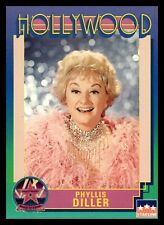 1991 Starline Phyllis Diller Hollywood Walk Of Fame Trading Card 215 picture