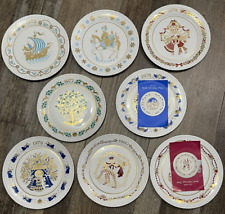 Spode 1972, 73, 74, 77, 78, 79, 80 &81 Collector Plates Bone China England x8 picture