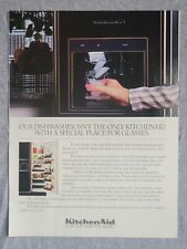 1990 Magazine Advertisement Page KitchenAid Refrigerator Appliance Print Ad picture