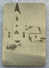 1956 old vintage black white photo Havillah Washington Church picture