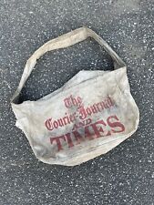 the courier journal And Times newspaper Bag Vintage Louisville Ky  picture