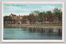 Postcard Winona Hotel Winona Lake Indiana picture