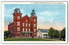 Clarion Pennsylvania PA Postcard Seminary And Stephen Halls C S N S c1910's picture