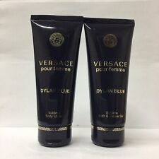 Lot of 2 Versace Dylan Blue Body Lotion & Bath & Shower Gel 3.4oz | As Pictured picture