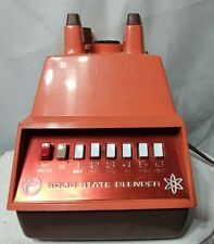 Vintage 60s Hoover Solid State Blender base  6 Speed Model #8960 Tested -WORKING picture