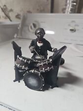 Drummer Musician Figurine Black Americana - Enesco 1994 picture