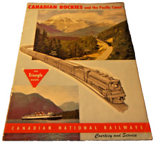 JANUARY 1952 CANADIAN PACIFIC BOOKLET CANADIAN ROCKIES AND THE PACIFIC COAST picture