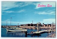 c1960 Salton Sea State Park Patrol Boat North Shore California Vintage Postcard picture