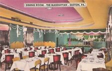 Postcard Dining Room Manhattan Easton PA picture