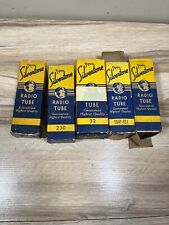 Super Silvertone Vintage 1940's Radio Tubes  Lot of 5 ~ Untested ~ As Is picture