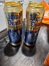 RARE Unopened Discontinued Liquid Death Armless Palmer Can small dent  picture