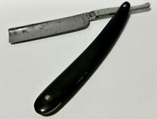 Vintage Wilbert Cutlery Chicago IL Straight Razor Pearl Labeled 3/4 W/ Box picture