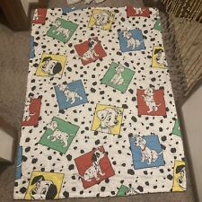 Vintage Disney Baby Blanket Quilt 101 Dalmatians Comforter 56x40” Baby Dreams picture